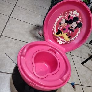 Mini mouse potty and or step stool